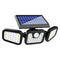 Three-Head Wall Lamp (74 LED Beads)