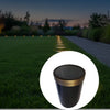 Solid Brass Flat PAR36 In-ground Well Light Cover Kit