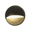 Solid Brass Half Moon Puck Light Fixture