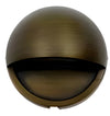 Solid Brass Half Moon Puck Light Fixture