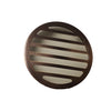 Solid Brass Louvered PAR36 In-ground Well Light Cover Kit