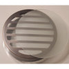 Solid Brass Louvered PAR36 In-ground Well Light Cover Kit