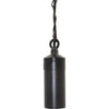 Solid Brass MR16 Hanging Light Fixture