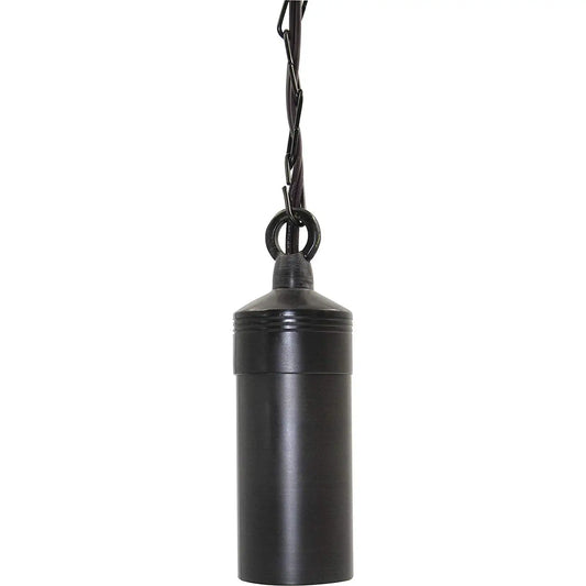 Solid Brass MR16 Hanging Light Fixture