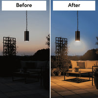 Solid Brass MR16 Hanging Light Fixture