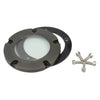 Solid Brass MR16 In-ground Well Light Cover Kit