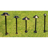 Solid Brass Path Lighting Stem | G4 Bi-Pin Socket with Wire Lead