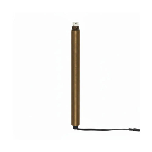 Solid Brass Path Lighting Stem | G4 Bi-Pin Socket with Wire Lead