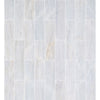Solto White Marble Tile Honed Floor and Wall Tile 6"x24" - Livfloors Collection