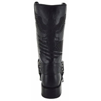 Eagle Rider Men's Leather Biker Boots (H50021)