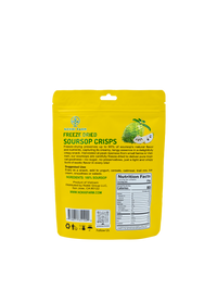 Freeze-Dried Soursop Crisps