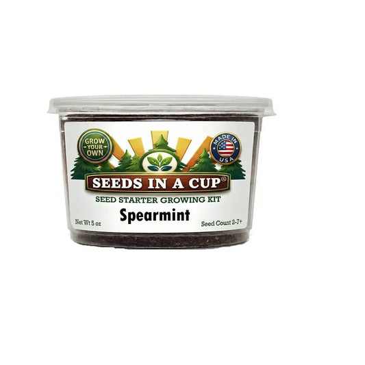 Spearmint Grow Kit | Grow Fresh Spearmint from Seed | Seeds In A Cup®