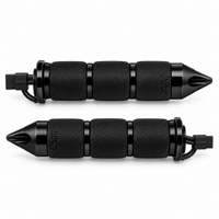 Avon Grips MT-IN-AIR-90ASH Air Cushioned Spike Heated Grips - Black Anodized