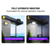 Split LED Solar Wall Light with Motion Sensor & Remote for Outdoor