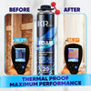 Spray Foam Insulation Kit - Polyurethane Foam with Gun