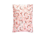 Spring Pink White Flower Poly Mailers Size 10x13 Colorful Shipping Bags