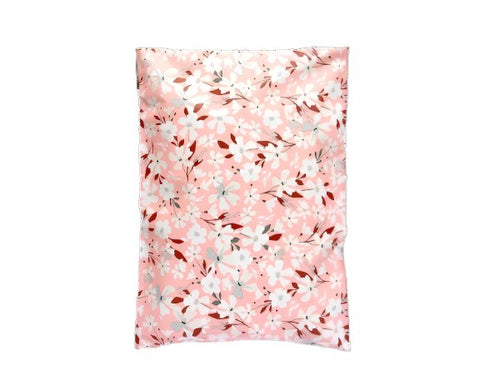 Spring Pink White Flower Poly Mailers Size 10x13 Colorful Shipping Bags