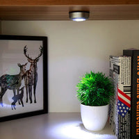 Square & PIR Motion Sensor Light for Closet with Battery