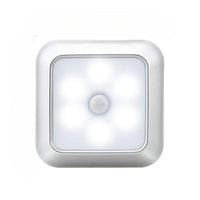 Square & PIR Motion Sensor Light for Closet with Battery