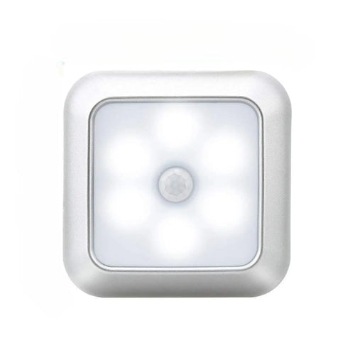 Square & PIR Motion Sensor Light for Closet with Battery