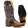 Square Toe Rodeo Cowboy Boots – Handmade Leather, Resoleable Soles
