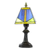 Tiffany-Style Lamp with Square Glass Design
