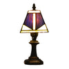 Tiffany-Style Lamp with Square Glass Design