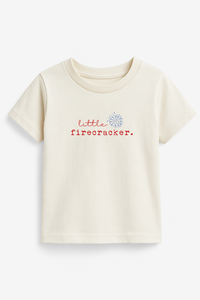 Little Firecracker Organic Kids T-Shirt