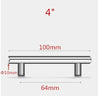 Stainless Steel Kitchen Door Cabinet T Bar Handle Pull Knob Door Pull Handle Stainless Door Handle Stainless Steel Hollow Bar Drawer Pulls Cupboard Knob For Kitchen Furniture