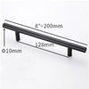Stainless Steel Kitchen Door Cabinet T Bar Handle Pull Knob Door Pull Handle Stainless Door Handle Stainless Steel Hollow Bar Drawer Pulls Cupboard Knob For Kitchen Furniture