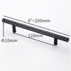 Stainless Steel Kitchen Door Cabinet T Bar Handle Pull Knob Door Pull Handle Stainless Door Handle Stainless Steel Hollow Bar Drawer Pulls Cupboard Knob For Kitchen Furniture