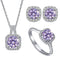 1ct per stone each / light purple / 5