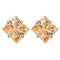 champagne silver / (1.2ct each)6mm