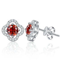 1ct Moissanite Stud Earrings For Women 925 Sterling Silver Wedding Gift