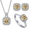 1ct per stone each / light yellow / 5