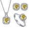 1ct per stone each / Lemon Yellow / 5