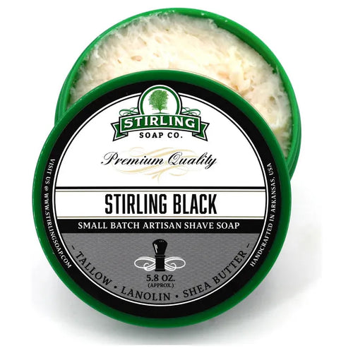 Stirling Soap Co. Stirling Black Shaving Collection