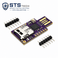BAD USB HID Development Module – ATmega32U4 Virtual Keyboard & TF Memory Board for Arduino, Security Research & Automation