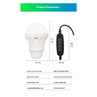 Stunning Color LED Bulb with 5V Mobile Power for Powerful Lighting