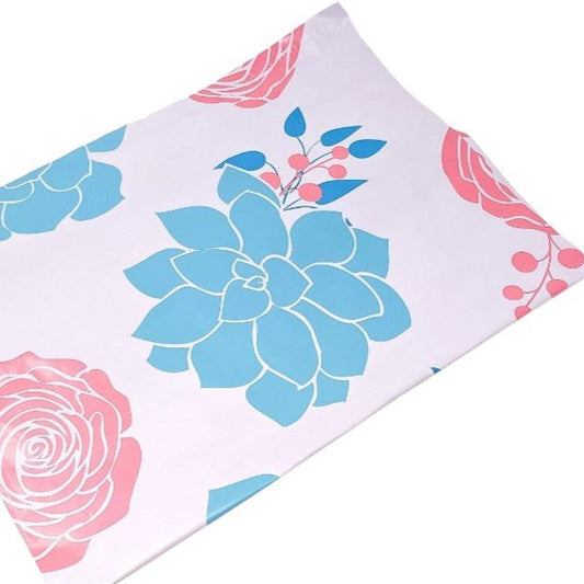 Succulent Flowers Poly Mailers Size 19x24 Colorful Shipping Bags