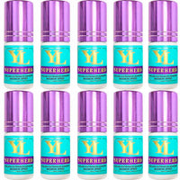 SUPERHERO Lash Glue 0.5-1 Second Fast Dry | EXTRA STRONG- LONG RETENTION 8 weeks【For low to medium humidity】