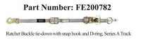 Sure-Lok FE500 Wheelchair Ratchet Buckle for L Track