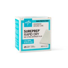 SurePrep Rapid-Dry Film Bar (1 mL, White Polymer) - 25 Count