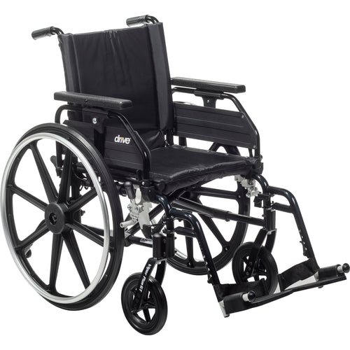 Viper Plus GT Wheelchair with Universal Armrests, Swing-Away Footrests, 18" Seat RIO Medical Supplies