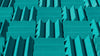 4 Inch Acoustic Foam Wedge Style Panels - 13 Color Options