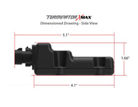 EFI Terminator X Max - LS1/LS624x Crank - 1x Cam - EV1 Injectors - Drive-By-Wire Throttle Body Control - 3.5 in. Touchscreen