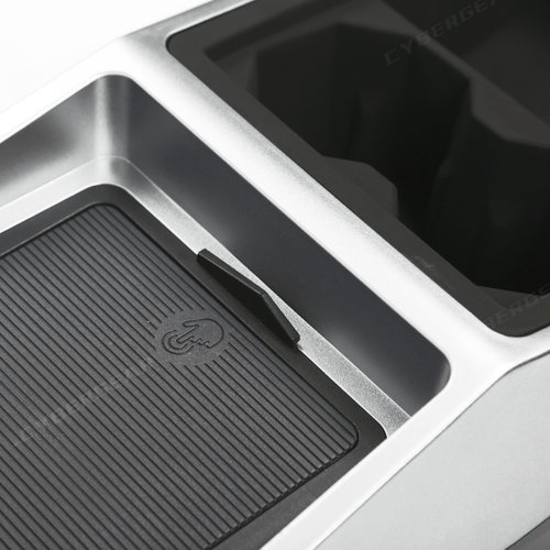 Tesla Cybertruck Center Floor Organizer & Trash Bin