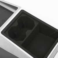 Tesla Cybertruck Center Floor Organizer & Trash Bin