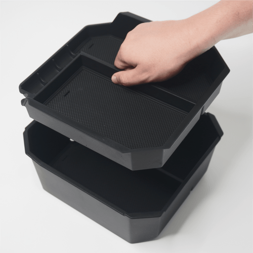 Tesla Cybertruck Double Layer Console Organizer