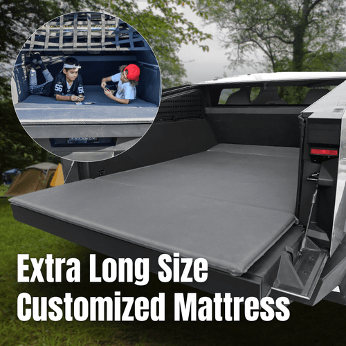 Tesla Cybertruck Inflatable Air Mattress & Self-inflating cushion